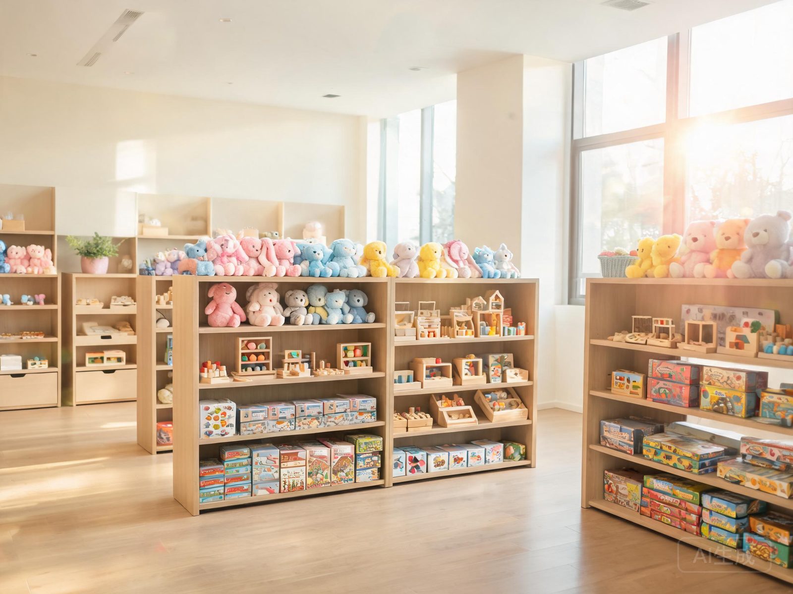 Faelmio toy wholesale showroom in Yiwu
